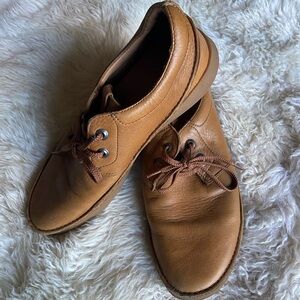 Clarks Men's Tan Leather Loafers